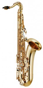 Tenorsax YTS 82Z ulakeret. Saxofonen fra Yamaha er produceret uden lak for at opnå en større klang.  